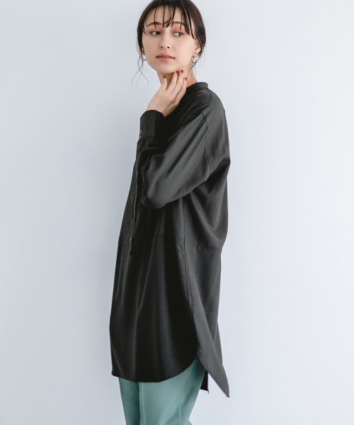 apart by lowrys - 新品タグ付き！アパートバイローリーズ　グリンフィルスタンドシャツ 新品タグ付き apart by lowrys グリンフィルロングシャツ - メルカリ