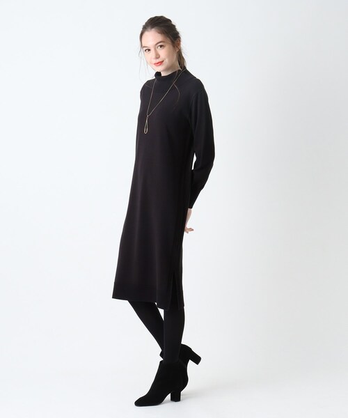 新品　SOFUOL ソフール　スリットプリーツミモレワンピース ¥27,500 SOFUOL（ソフール）の「◇スリットプリーツミモレワンピース