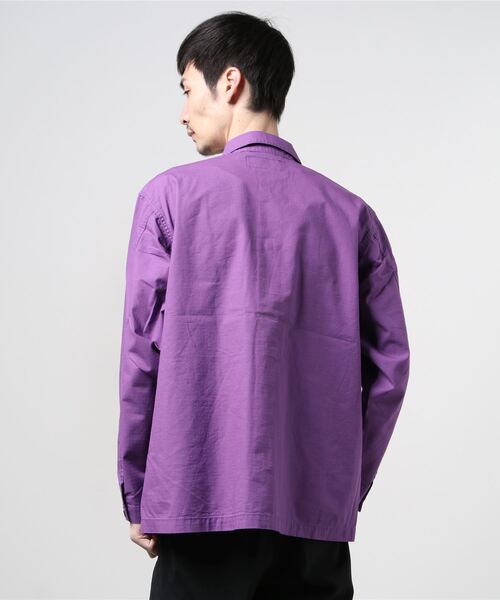 FAT(エフエイティー)の「REMMINGTON(シャツ/ブラウス・メンズ・グレー/ブルー/パープル・SKINNY(L)/FAT(XL)/TITCH(M)/JUMBO(XXL))」の4枚目の写真