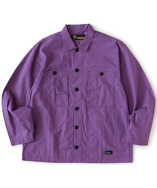 FAT(エフエイティー)の「REMMINGTON(シャツ/ブラウス・メンズ・グレー/ブルー/パープル・SKINNY(L)/FAT(XL)/TITCH(M)/JUMBO(XXL))」の3枚目の写真