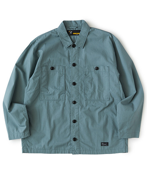 FAT(エフエイティー)の「REMMINGTON(シャツ/ブラウス・メンズ・グレー/ブルー/パープル・SKINNY(L)/FAT(XL)/TITCH(M)/JUMBO(XXL))」の1枚目の写真