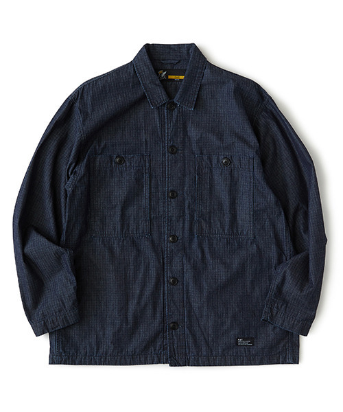 FAT(エフエイティー)の「REMMINGTON(シャツ/ブラウス・メンズ・グレー/ブルー/パープル・SKINNY(L)/FAT(XL)/TITCH(M)/JUMBO(XXL))」の2枚目の写真