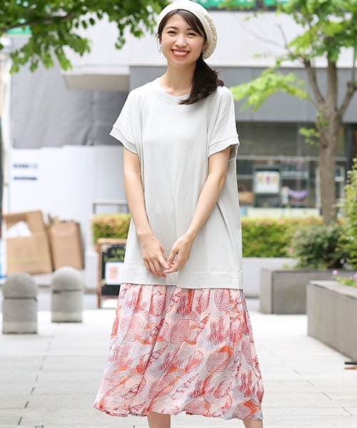 セール シーボタニカルシフォンプリント ワンピース ワンピース チチカカ チチカカ のファッション通販 Zozotown