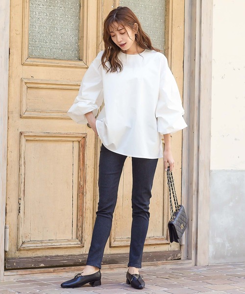 KOBE LETTUCE（コウベレタス）の「チェーンアンクレット2Wayレースアップシューズ（その他シューズ・レディース・ベージュ/アイボリー/ブラック・LL/M/S/L）」の10枚目の写真