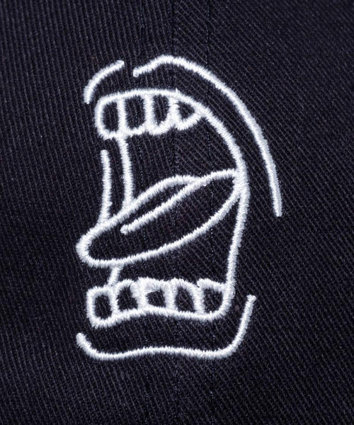 NEW ERA（ニューエラ）の「NEW ERA/ニューエラ キャップ 9THIRTY サンタクルーズ アウトライン 12654452（キャップ・メンズ・ブラック×ブラック・FREE）」の4枚目の写真