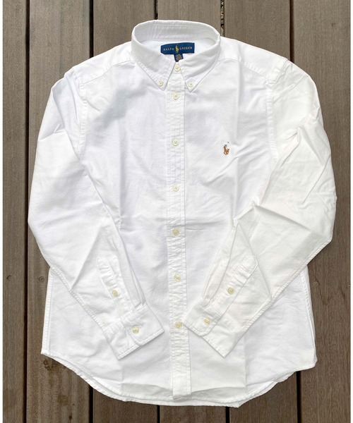 POLO RALPH LAUREN(ポロ ラルフ ローレン)の「ワンポイント 刺繍 ボタンダウン オックスフォードシャツ(シャツ/ブラウス・メンズ・ホワイト/ブルー/イエロー/ピンク・L/XL)」の16枚目の写真