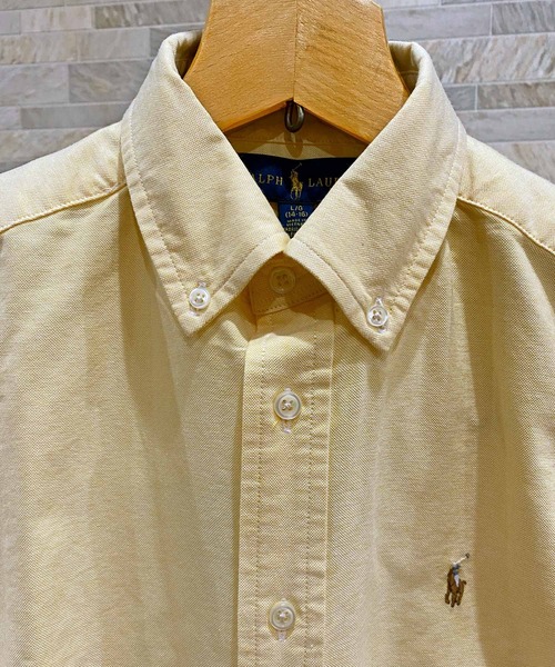 POLO RALPH LAUREN(ポロ ラルフ ローレン)の「ワンポイント 刺繍 ボタンダウン オックスフォードシャツ(シャツ/ブラウス・メンズ・ホワイト/ブルー/イエロー/ピンク・L/XL)」の17枚目の写真