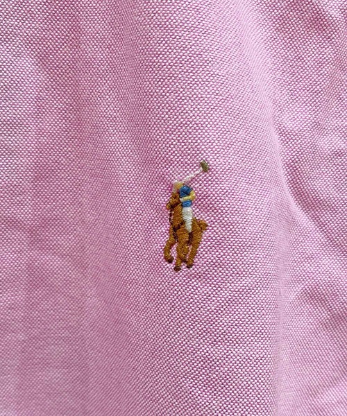 POLO RALPH LAUREN(ポロ ラルフ ローレン)の「ワンポイント 刺繍 ボタンダウン オックスフォードシャツ(シャツ/ブラウス・メンズ・ホワイト/ブルー/イエロー/ピンク・L/XL)」の10枚目の写真