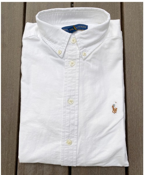 POLO RALPH LAUREN(ポロ ラルフ ローレン)の「ワンポイント 刺繍 ボタンダウン オックスフォードシャツ(シャツ/ブラウス・メンズ・ホワイト/ブルー/イエロー/ピンク・L/XL)」の15枚目の写真