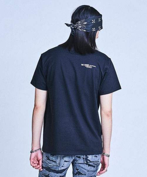 CRIMIE（クライミー）の「LETTERING T SHIRT（Tシャツ/カットソー・メンズ・ホワイト/ブラック・L/M/XXL/S/XL）」の9枚目の写真