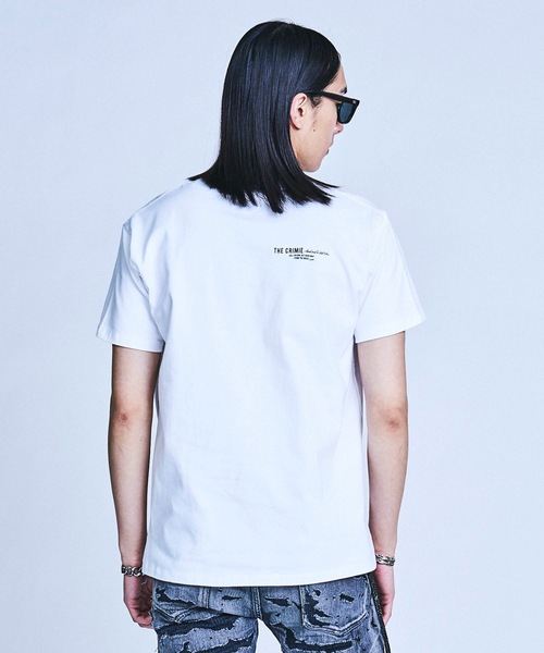 CRIMIE（クライミー）の「LETTERING T SHIRT（Tシャツ/カットソー・メンズ・ホワイト/ブラック・L/M/XXL/S/XL）」の15枚目の写真