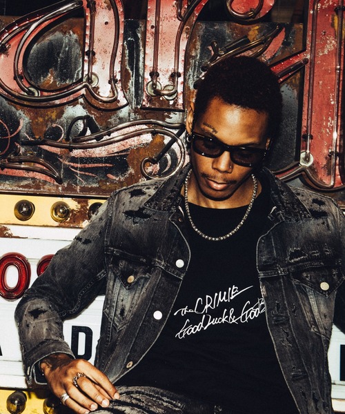 CRIMIE（クライミー）の「LETTERING T SHIRT（Tシャツ/カットソー・メンズ・ホワイト/ブラック・L/M/XXL/S/XL）」の5枚目の写真