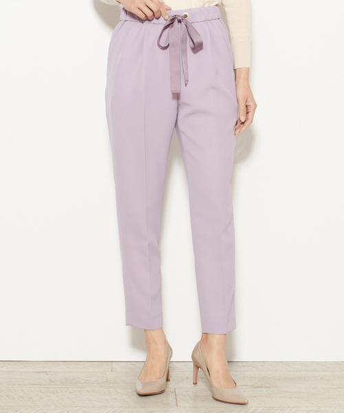 Tiara（ティアラ）の「接触冷感イージータックパンツ（その他パンツ・レディース・ラベンダー/ブラック/グレイッシュベージュ・M/S/L）」の10枚目の写真