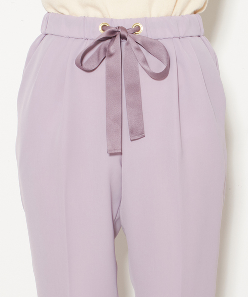 Tiara（ティアラ）の「接触冷感イージータックパンツ（その他パンツ・レディース・ラベンダー/ブラック/グレイッシュベージュ・M/S/L）」の13枚目の写真