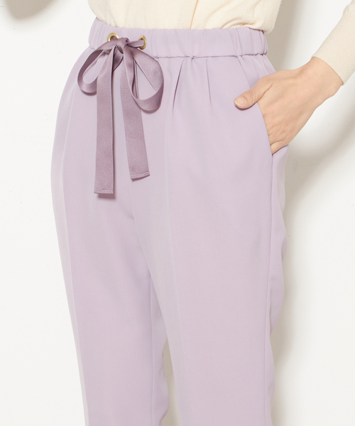 Tiara（ティアラ）の「接触冷感イージータックパンツ（その他パンツ・レディース・ラベンダー/ブラック/グレイッシュベージュ・M/S/L）」の15枚目の写真