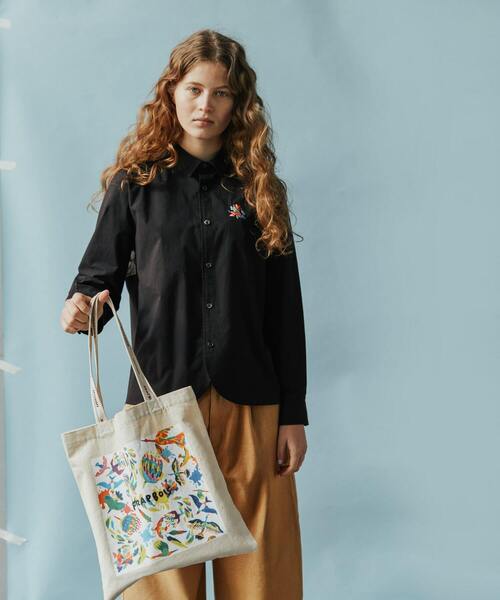 FRAPBOIS（フラボア）の「FRAPBOIS×田室綾乃×クレパス トートバッグ（トートバッグ・レディース・キナリ・FREE）」の13枚目の写真