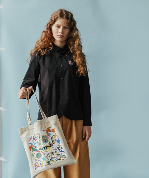 FRAPBOIS（フラボア）の「FRAPBOIS×田室綾乃×クレパス トートバッグ（トートバッグ・レディース・キナリ・FREE）」の12枚目の写真