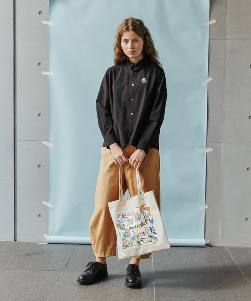 FRAPBOIS（フラボア）の「FRAPBOIS×田室綾乃×クレパス トートバッグ（トートバッグ・レディース・キナリ・FREE）」の9枚目の写真