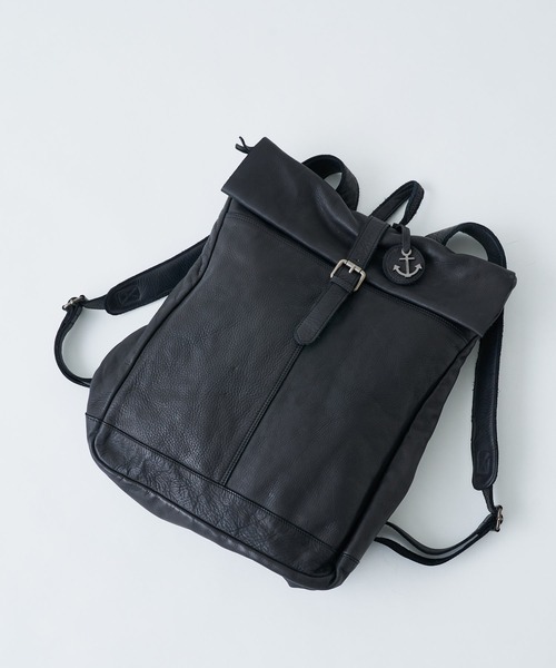 BEARDSLEY（ビアズリー）の「”HARBOUR 2nd”レザーリュック（バックパック/リュック・レディース・ブラウン・FREE）」の9枚目の写真