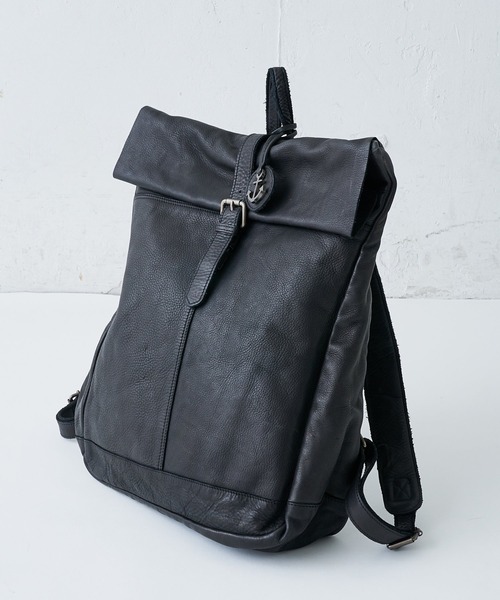 BEARDSLEY（ビアズリー）の「”HARBOUR 2nd”レザーリュック（バックパック/リュック・レディース・ブラウン・FREE）」の19枚目の写真