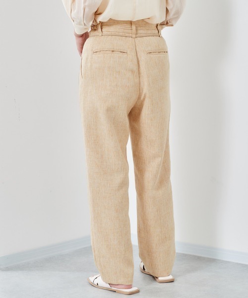 cepo(セポ)の「ツイードリネンライクパンツ(その他パンツ・レディース・ブルー/ベージュ/オレンジ・M/S)」の11枚目の写真