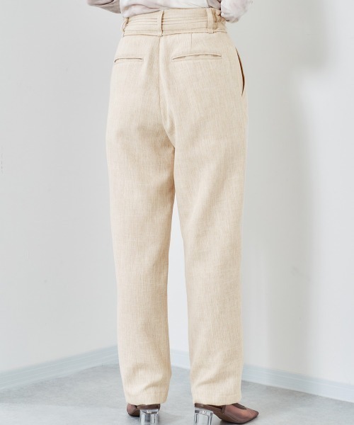 cepo(セポ)の「ツイードリネンライクパンツ(その他パンツ・レディース・ブルー/ベージュ/オレンジ・M/S)」の22枚目の写真