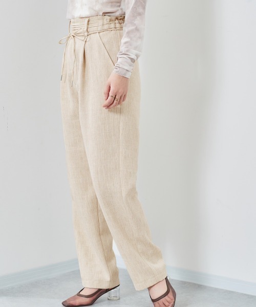 cepo(セポ)の「ツイードリネンライクパンツ(その他パンツ・レディース・ブルー/ベージュ/オレンジ・M/S)」の21枚目の写真