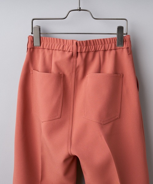 CIAOPANIC（チャオパニック）の「カラーセンタープレススラックスパンツ（スラックス・レディース・ライトグレー/ピンク/グリーン/ブラック・FREE）」の11枚目の写真