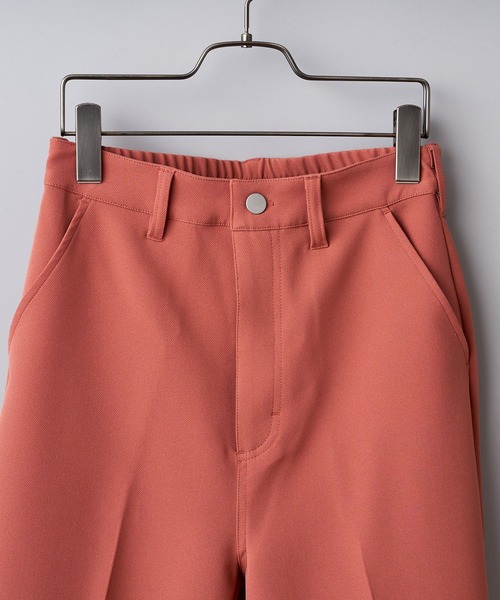 CIAOPANIC（チャオパニック）の「カラーセンタープレススラックスパンツ（スラックス・レディース・ライトグレー/ピンク/グリーン/ブラック・FREE）」の19枚目の写真