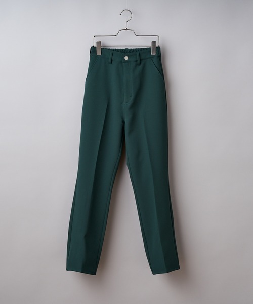 CIAOPANIC（チャオパニック）の「カラーセンタープレススラックスパンツ（スラックス・レディース・ライトグレー/ピンク/グリーン/ブラック・FREE）」の13枚目の写真