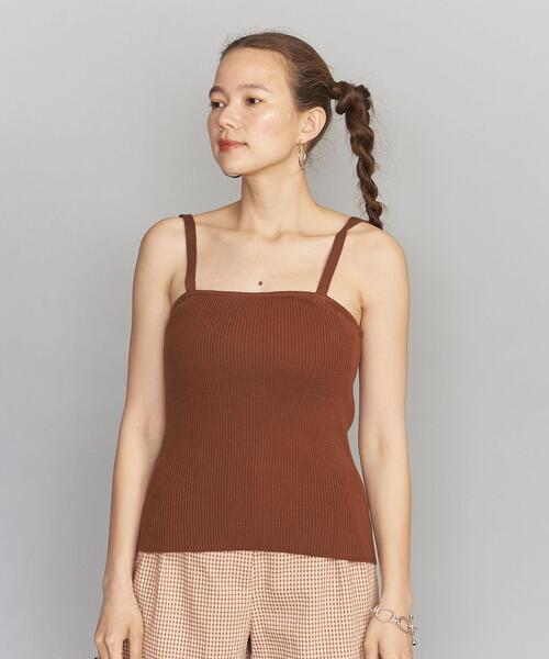 ＜DIARTE＞リブニットキャミソール