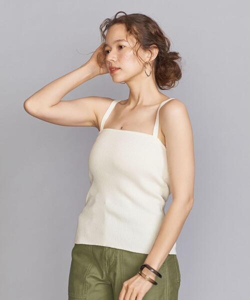 ＜DIARTE＞リブニットキャミソール