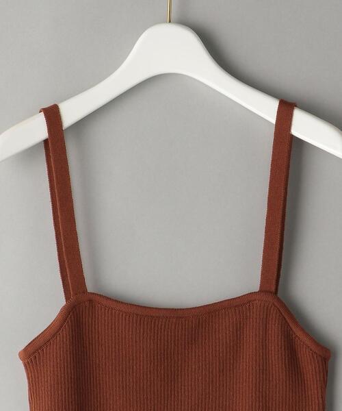 ＜DIARTE＞リブニットキャミソール
