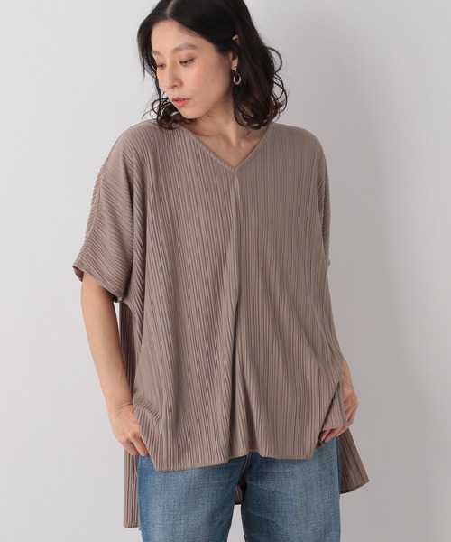 LEPSIM（レプシィム）の「プリーツチュニックプルオーバー 939357（T