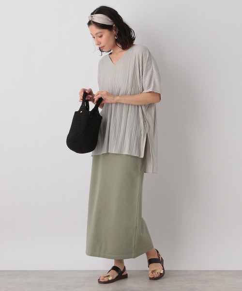 LEPSIM（レプシィム）の「プリーツチュニックプルオーバー 939357（T