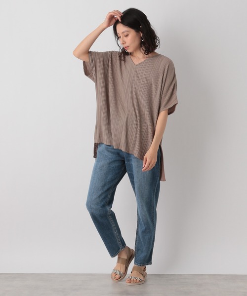 LEPSIM（レプシィム）の「プリーツチュニックプルオーバー 939357（T