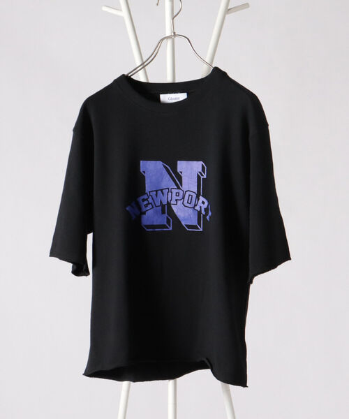 GLOSTER（グロスター）の「カレッジプリント裏毛ショートスリーブTEE（Tシャツ/カットソー・メンズ・ホワイト/オフホワイト/ブラック・FREE）」の22枚目の写真