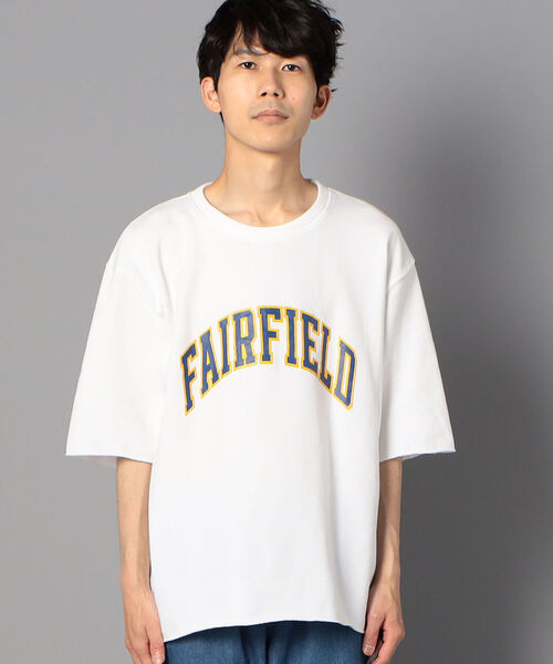 GLOSTER（グロスター）の「カレッジプリント裏毛ショートスリーブTEE（Tシャツ/カットソー・メンズ・ホワイト/オフホワイト/ブラック・FREE）」の16枚目の写真