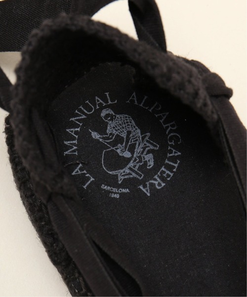 La Manual Alpargatera（マヌアル・アルパルガテラ）の「【LA MANUAL ALPARGATERA】PINXO CINTAS（サンダル・メンズ・ブラック・44/40/41/42/43）」の7枚目の写真