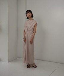 V neck arrange stripe ops