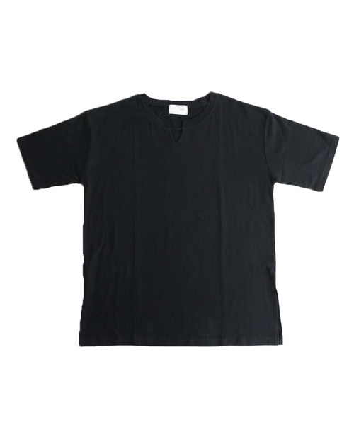 antiqua(アンティカ)の「大人の品格。バー付きキーネックトップス(Tシャツ/カットソー・レディース・ブラック/ベージュ/カーキ/ブラウン系その他/ブラウン系その他2/オフホワイト・FREE)」の10枚目の写真