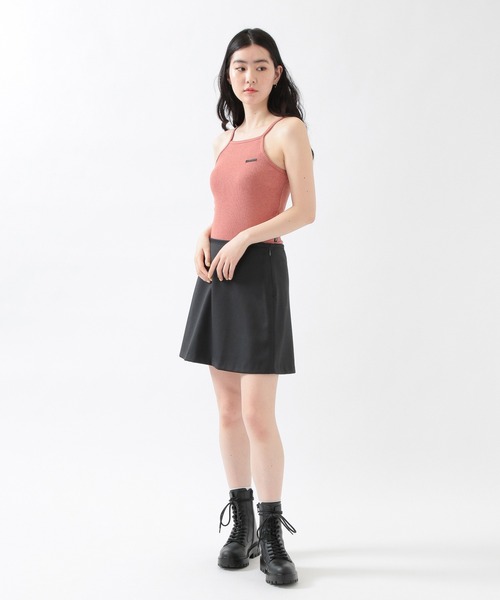 MAGPIEROBIN（マグパイロビン）の「MAGPIE ROBIN／Hemメローキャミ　2956407（キャミソール・レディース・ライトブルー/ブラック/アイボリー/スモークピンク・FREE）」の5枚目の写真