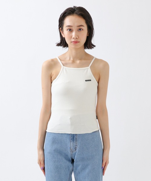 MAGPIEROBIN（マグパイロビン）の「MAGPIE ROBIN／Hemメローキャミ　2956407（キャミソール・レディース・ライトブルー/ブラック/アイボリー/スモークピンク・FREE）」の17枚目の写真