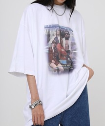 【MASONPRINCE】Vintage processing orchestra tour printing t-shirt DT3055