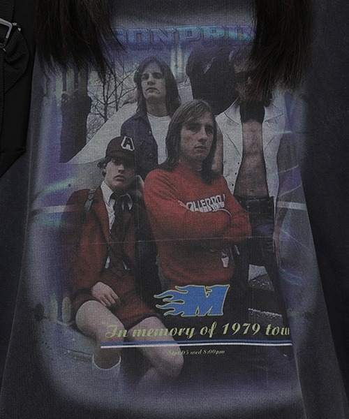 MASONPRINCE(メイソンプリンス)の「【MASONPRINCE】Vintage processing orchestra tour printing t-shirt DT3055(Tシャツ/カットソー・メンズ・ホワイト/ブラック/グリーン・S/M/L)」の15枚目の写真