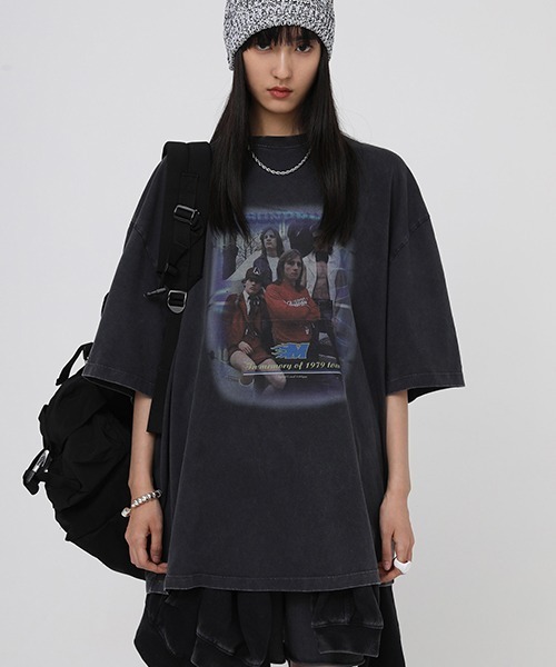 MASONPRINCE(メイソンプリンス)の「【MASONPRINCE】Vintage processing orchestra tour printing t-shirt DT3055(Tシャツ/カットソー・メンズ・ホワイト/ブラック/グリーン・S/M/L)」の16枚目の写真