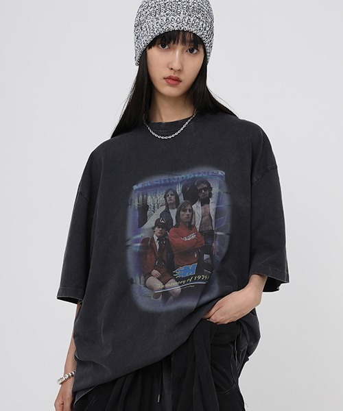 MASONPRINCE(メイソンプリンス)の「【MASONPRINCE】Vintage processing orchestra tour printing t-shirt DT3055(Tシャツ/カットソー・メンズ・ホワイト/ブラック/グリーン・S/M/L)」の20枚目の写真