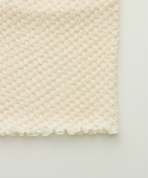 Ambre Neige（アンブルネージュ）の「ジャガードフレアパンツ／【WEB/EC限定商品】（その他パンツ・レディース・アイボリー/モカ/ピンクベージュ・FREE）」の15枚目の写真