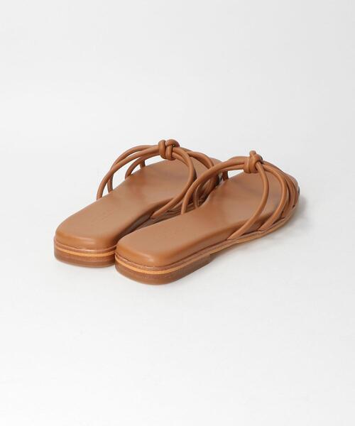 BEAUTY&YOUTH UNITED ARROWS（ビューティーアンドユースユナイテッドアローズ）の「BY タイスライダーサンダル ◆（サンダル・レディース・ホワイト/ブラック/ブラウン・38/36/37/36h/37h）」の6枚目の写真