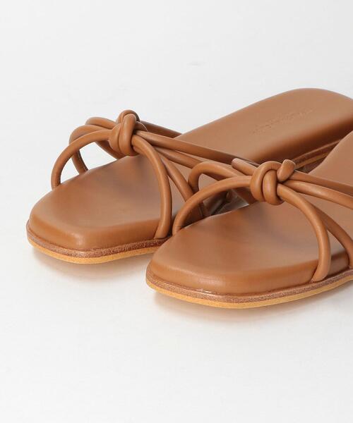 BEAUTY&YOUTH UNITED ARROWS（ビューティーアンドユースユナイテッドアローズ）の「BY タイスライダーサンダル ◆（サンダル・レディース・ホワイト/ブラック/ブラウン・38/36/37/36h/37h）」の7枚目の写真